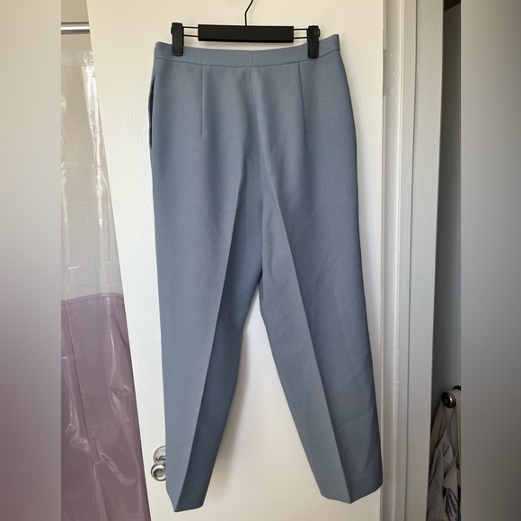 Vintage blue pleated pants - Picture 3 of 3
